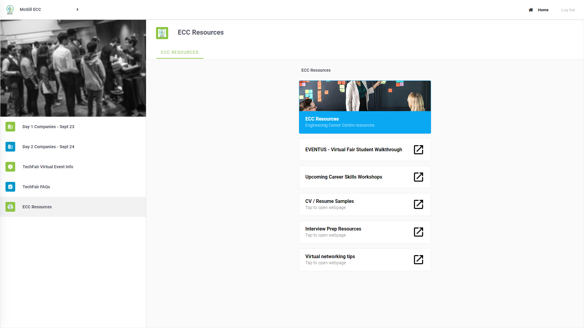McGill Career Fair Events Guide ECC Resources